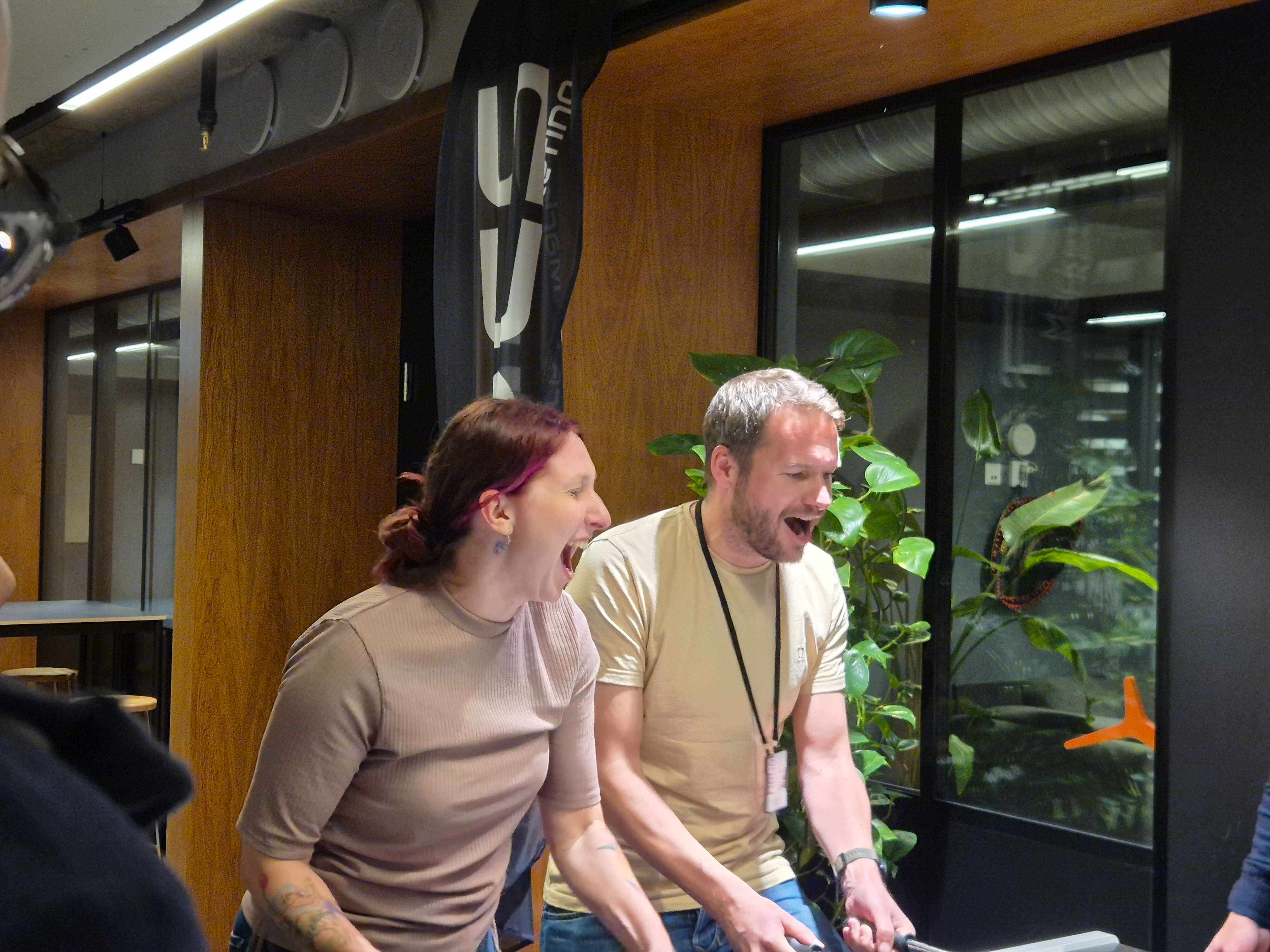 To spillere med mye adrenalin