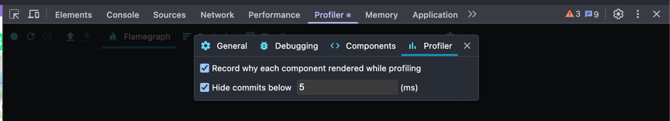 Sørg for riktige settings i profiler